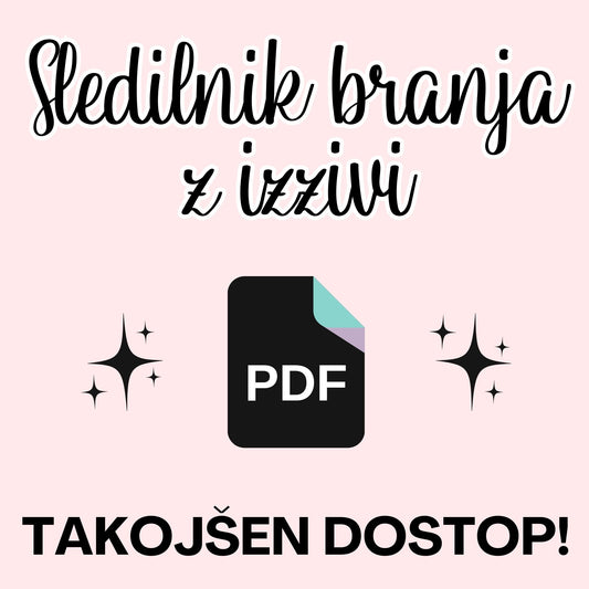 Sledilnik branja z izzivi (PDF A5 digitalne datoteke)